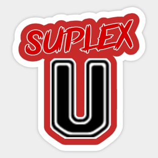 SUPLEX University Sticker